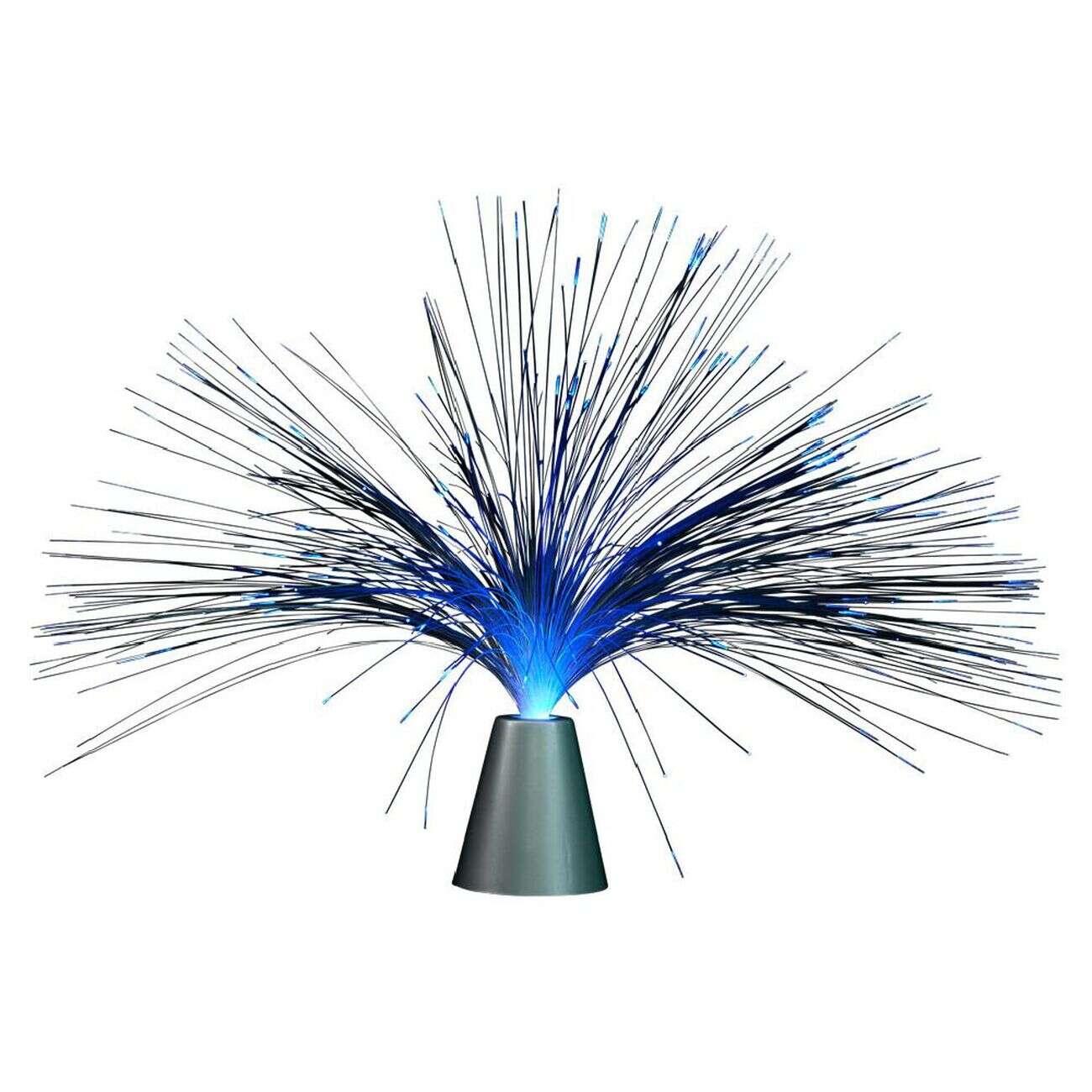 Lampe fibre optique changement de couleur Ø7,7xH34cm