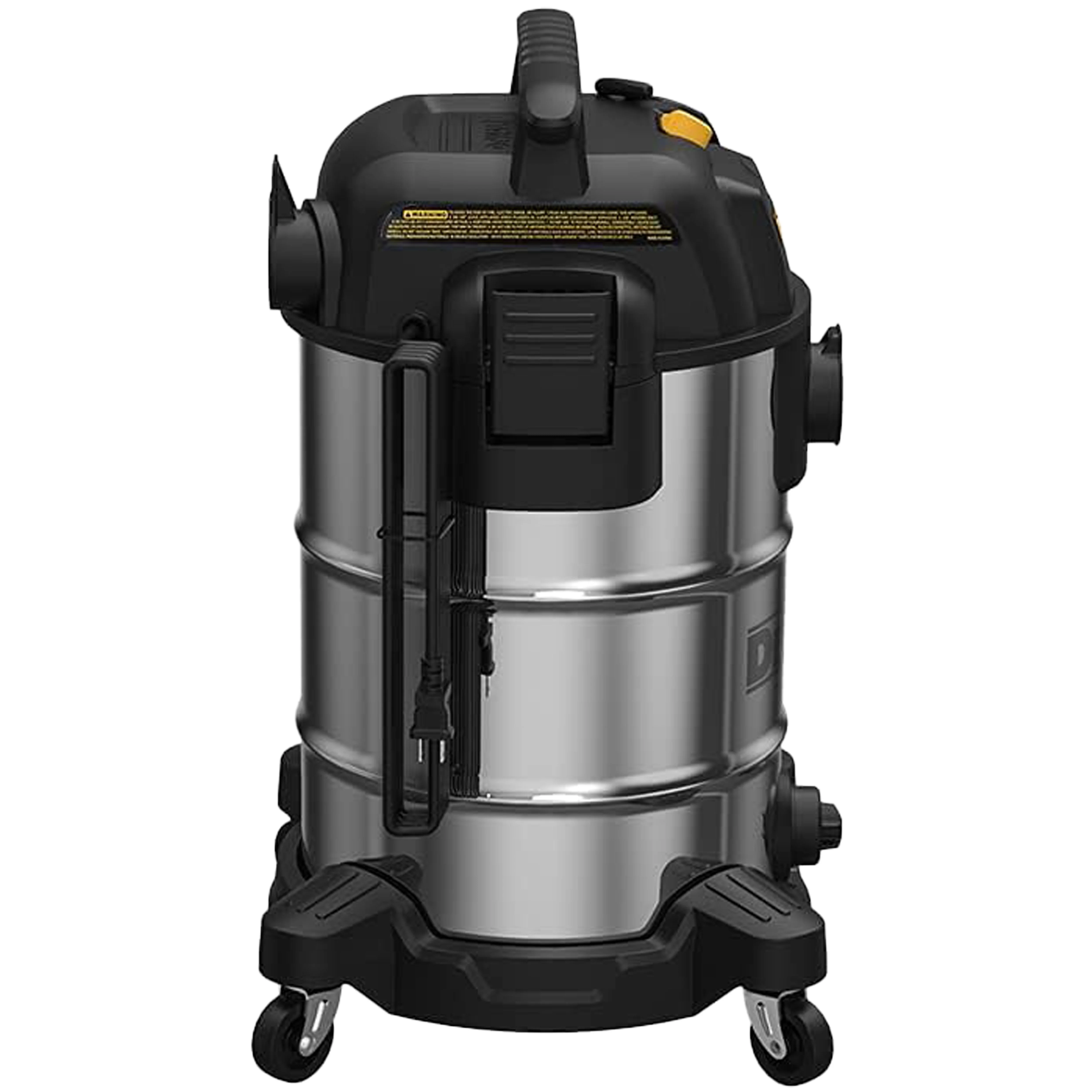 DXV08SA Stainless Steel Wet/Dry 8-Gallon 5 HP Vacuum (Retail) - Image 4