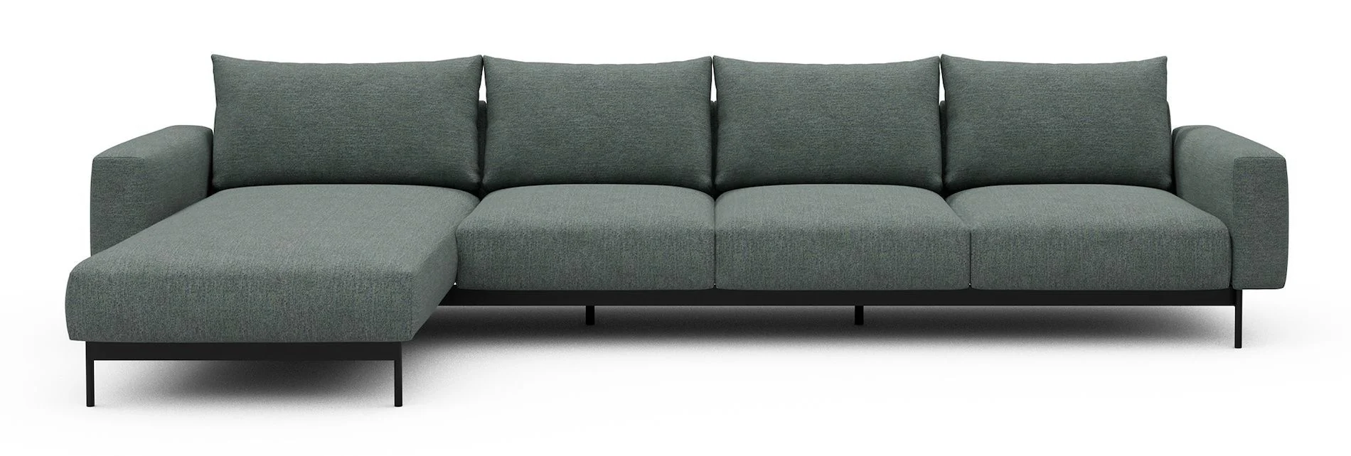 Divano con chaise longue Arthon B3