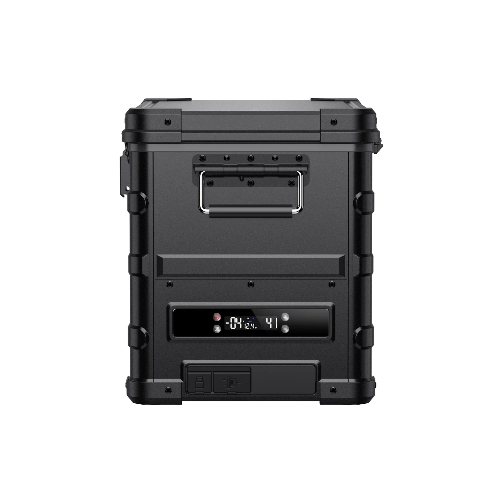 APL35 Dual Zone Aluminum Black Freezer | ICECO | 35 LT