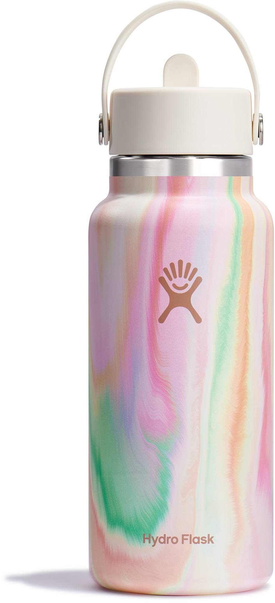 Hydro Flask 32oz Wide Mouth Flex Straw Cap Water Bottle | Sugar Rush