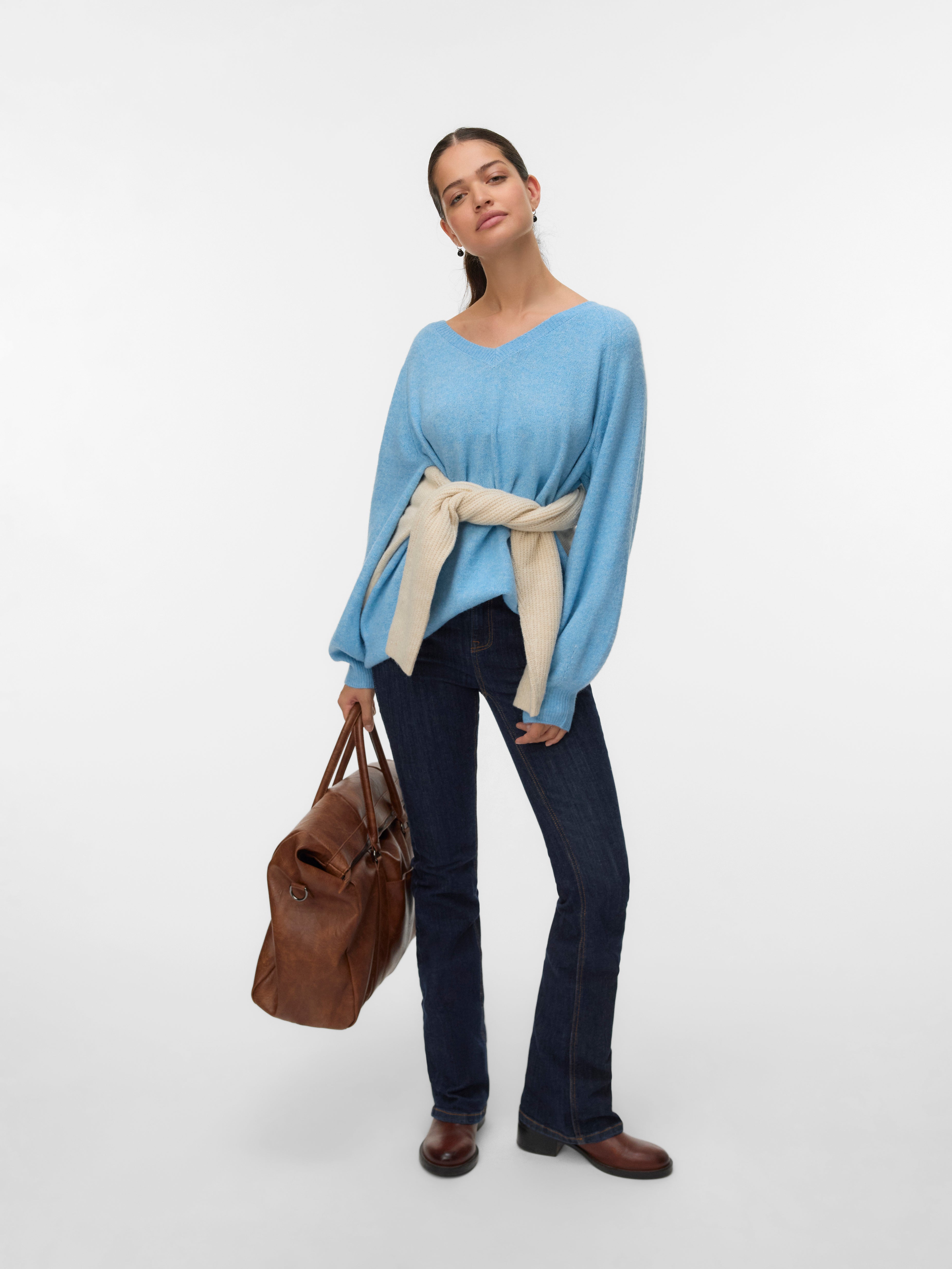 VERO MODA® VMLEAF Knitted pullover