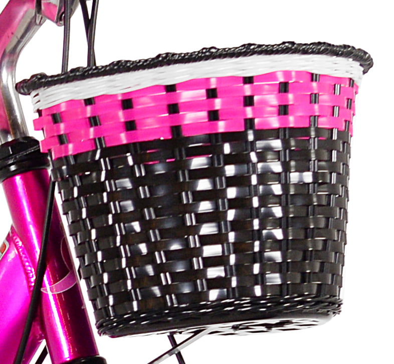 G. Komen 24 In. Multi-Speed Cruiser Girl's Bike. Pink. White and Black