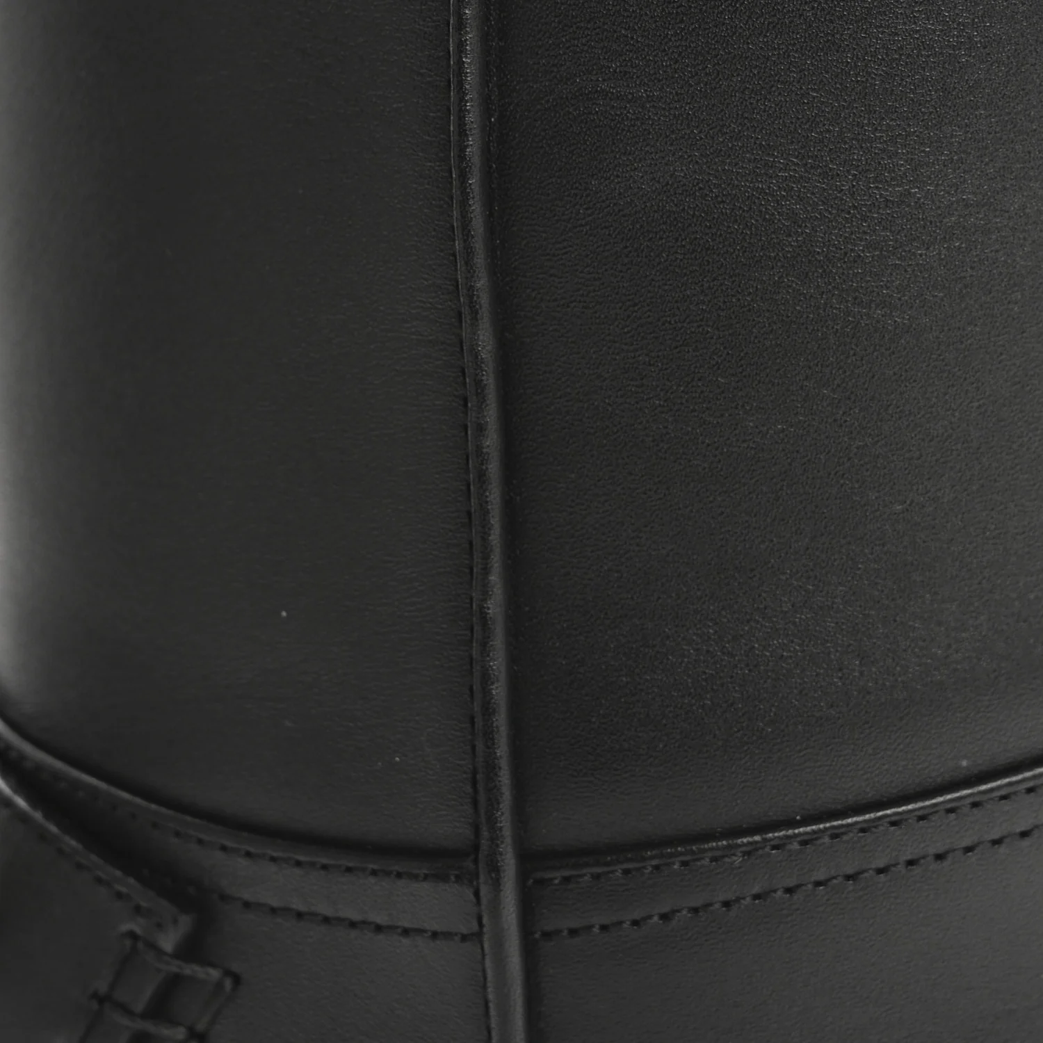 Calfskin Over The Knee Boots 37 Black