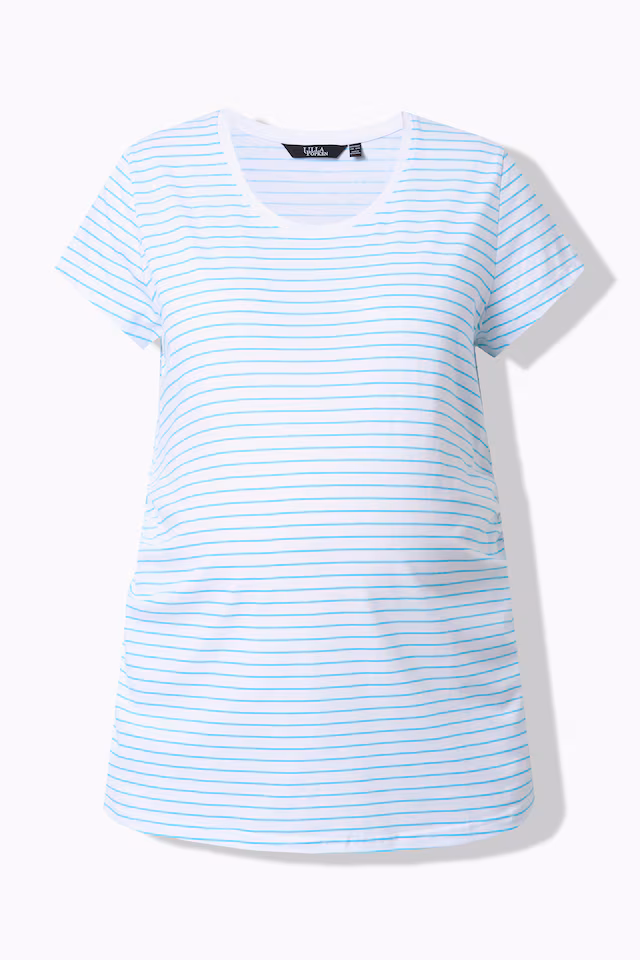 Bellieva 2-pack half-sleeve gathered side T-shirts