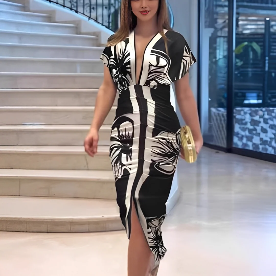 Manda - Robe Midi Tendance