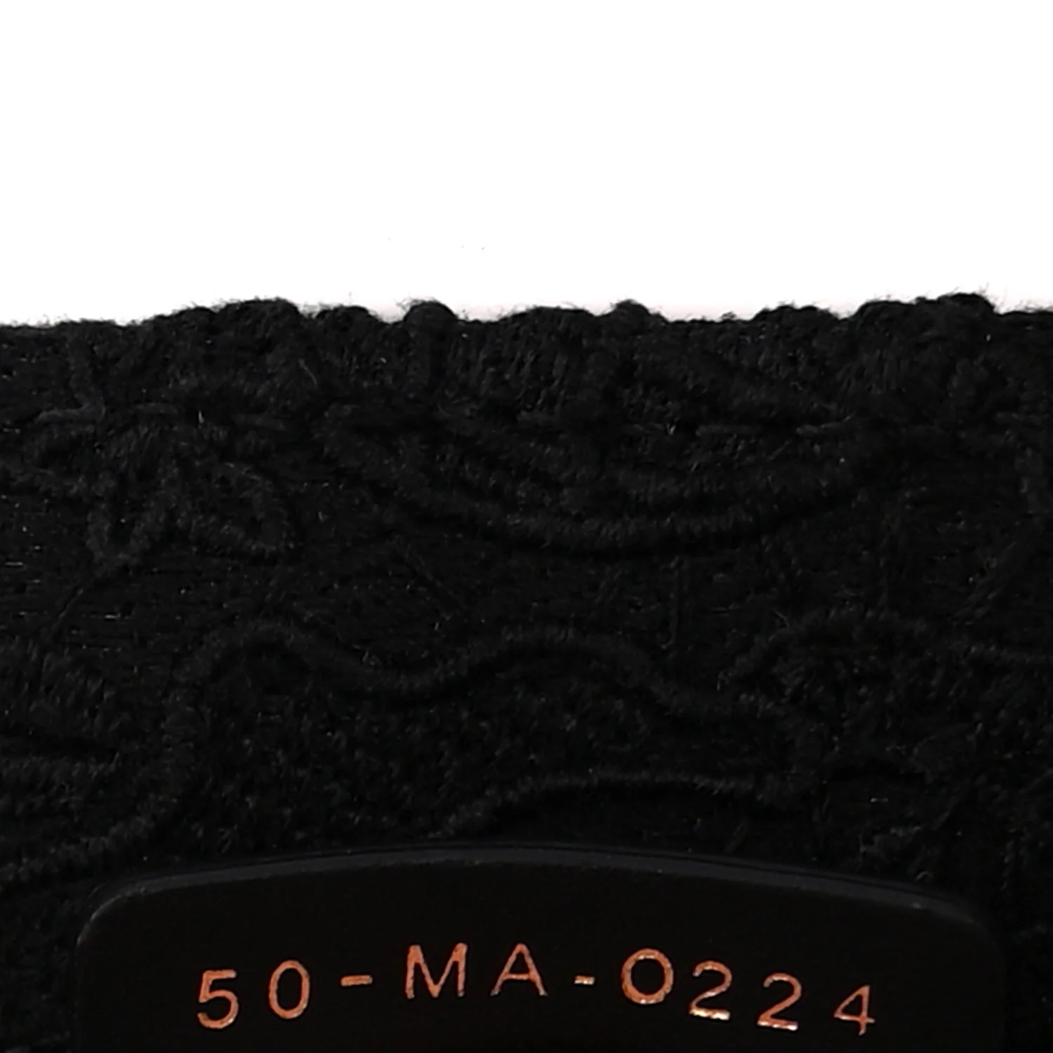 Embroidered 3D Macrame D-Lace Sun Medium Book Tote Black