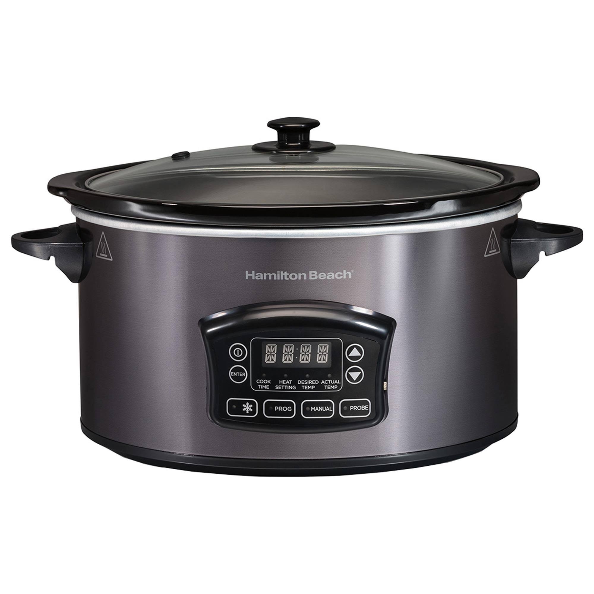 Hamilton Beach 6-Qt. Programmable Defrost Slow Cooker