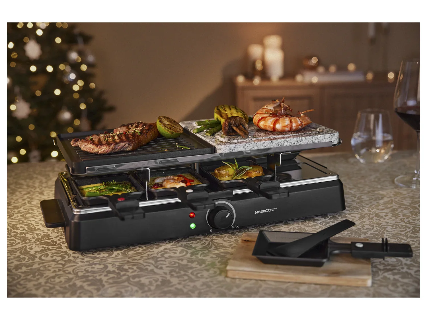 SILVERCREST KITCHEN TOOLS Raclette-grill SRGS 1400 E1, 1400 W