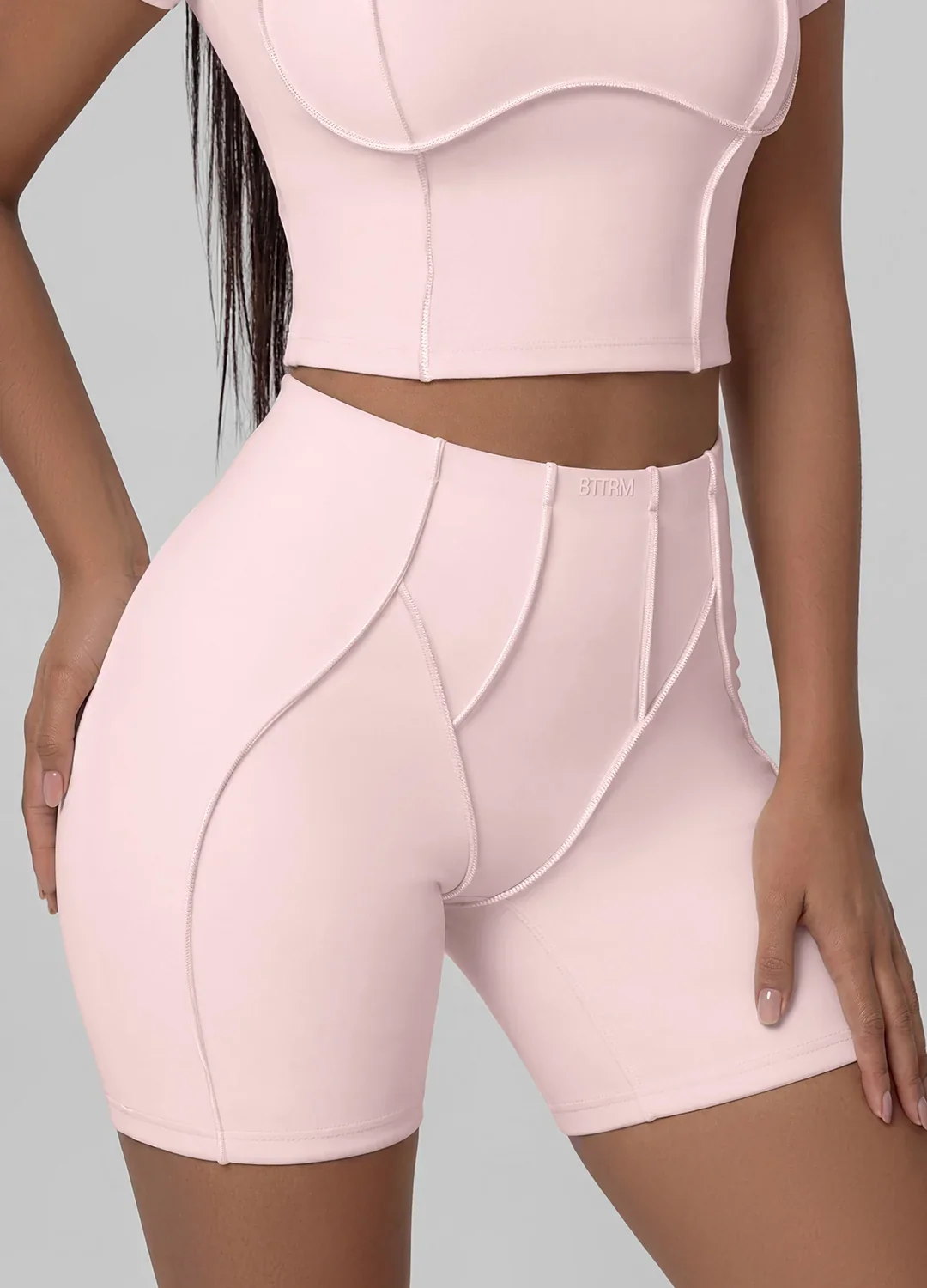 Contour Stitch Micro Shorts