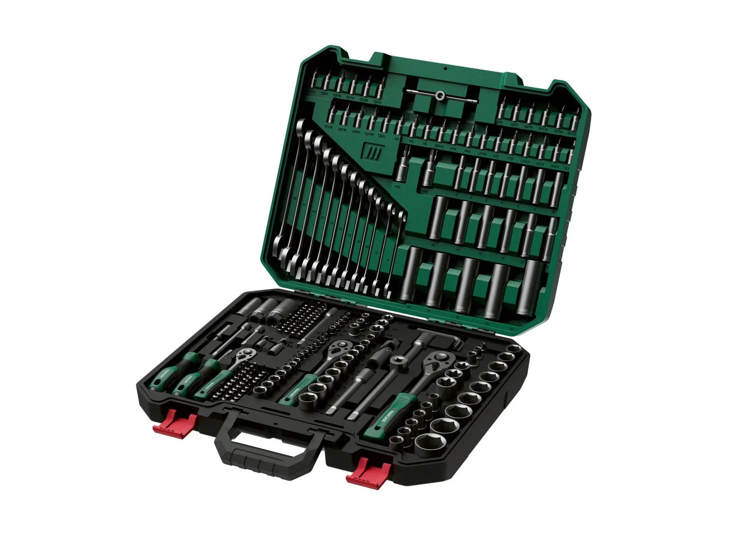 PARKSIDE Set de douilles, 216 pices
