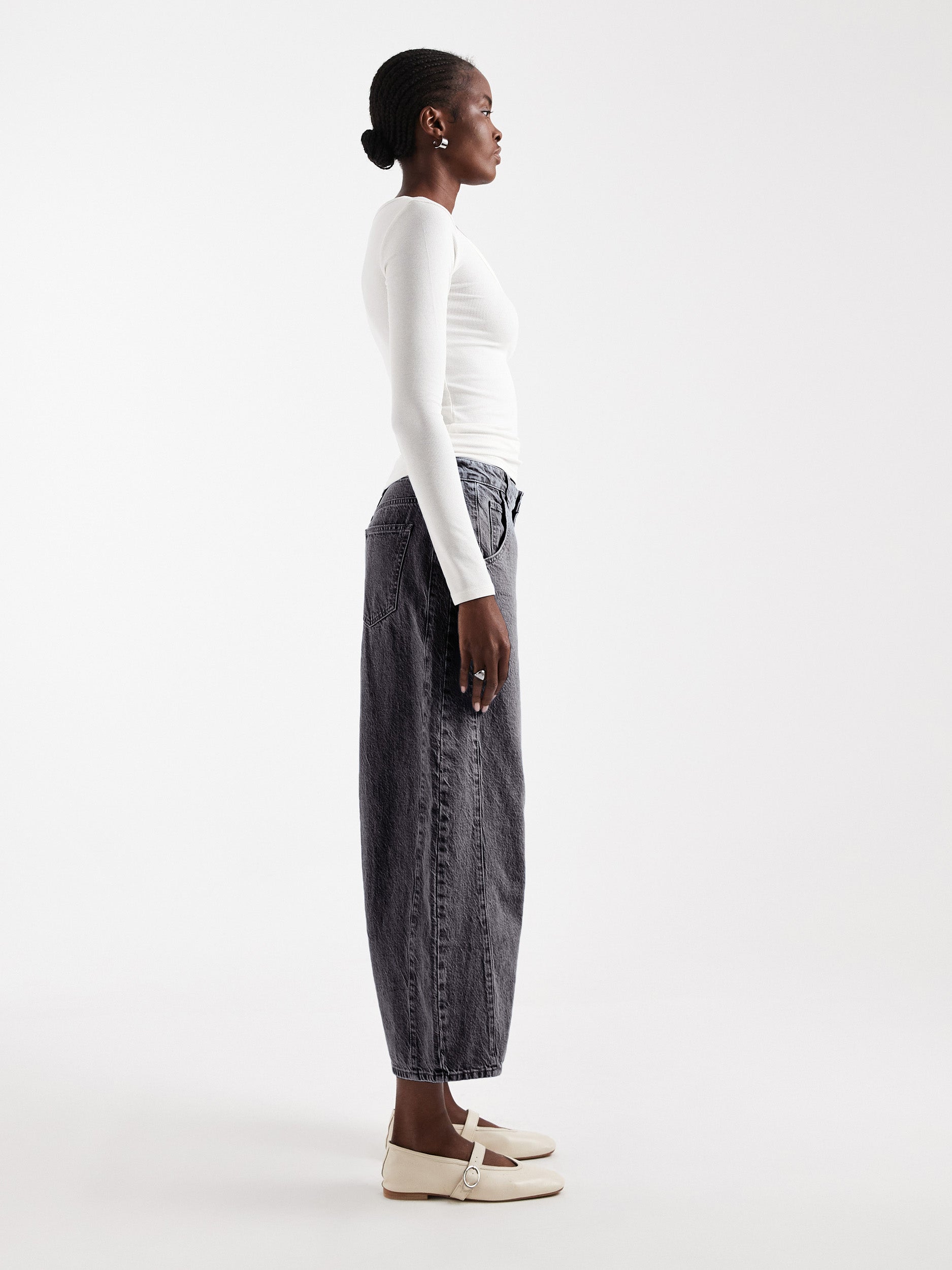 VERO MODA® TSBELLA High rise Barrel Fit Jeans