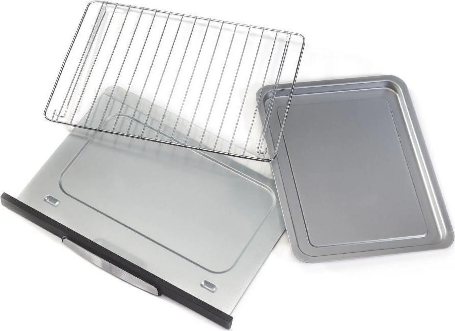 Hamilton Beach 2 - in - 1 Countertop Oven and Toaster Combination, Stainless Steel