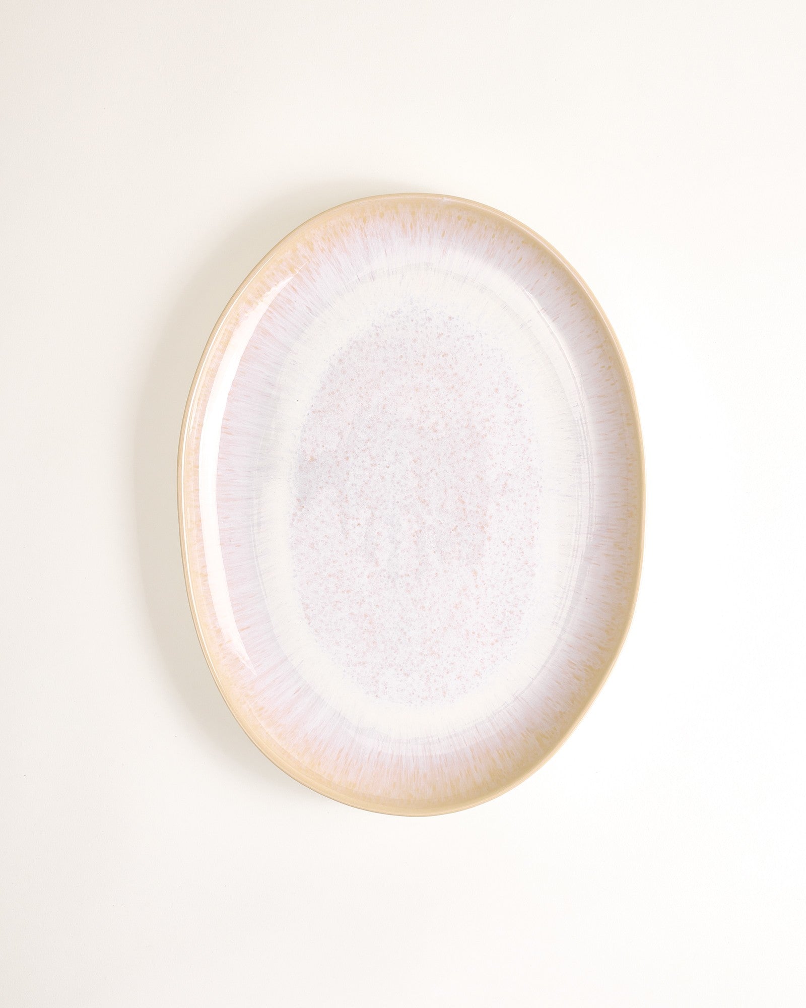 AREIA - SERVING PLATTER L OVAL SAND