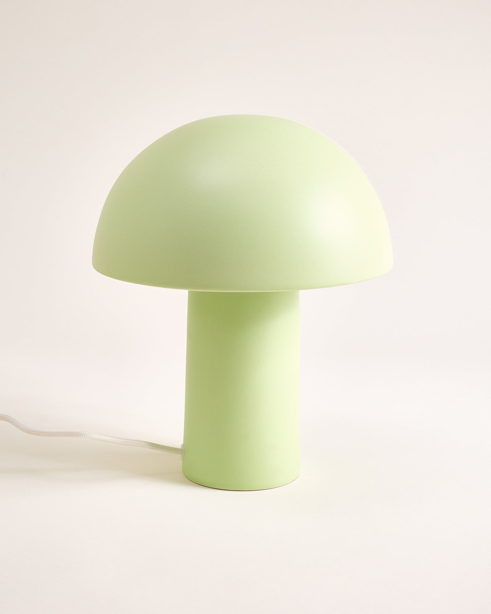 COGUMELO - CERAMIC LAMP LIME