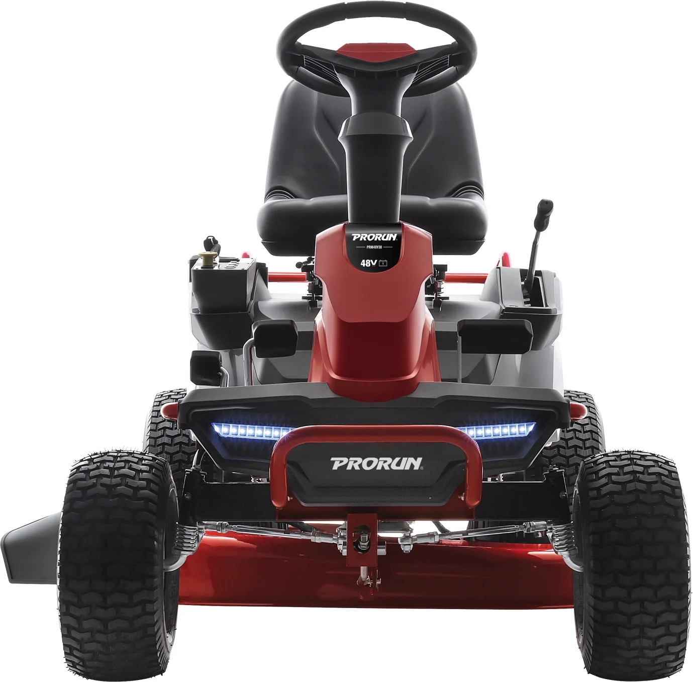 48V 38-in. Steel Deck Brushless Riding Lawn Mower with 75 Ah Battery and Charger - Image 8