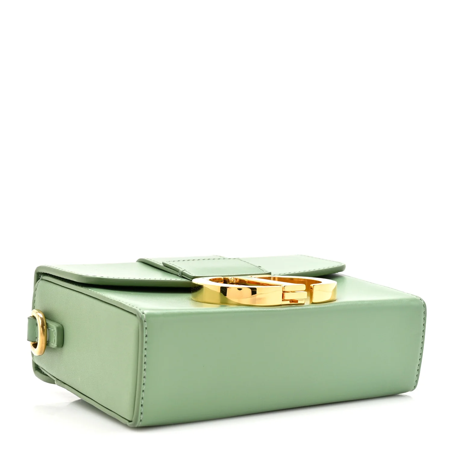 Box Calfskin 30 Montaigne Box Bag Mint Green