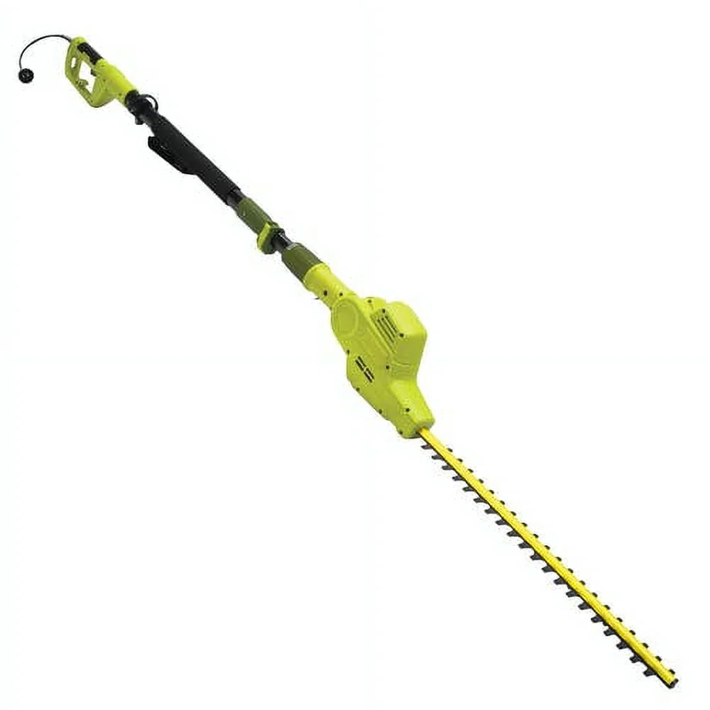 Sun Joe Electric 21 - Inch Telescoping Pole Hedge Trimmer, Multi - Angle Head, 4 - Amp