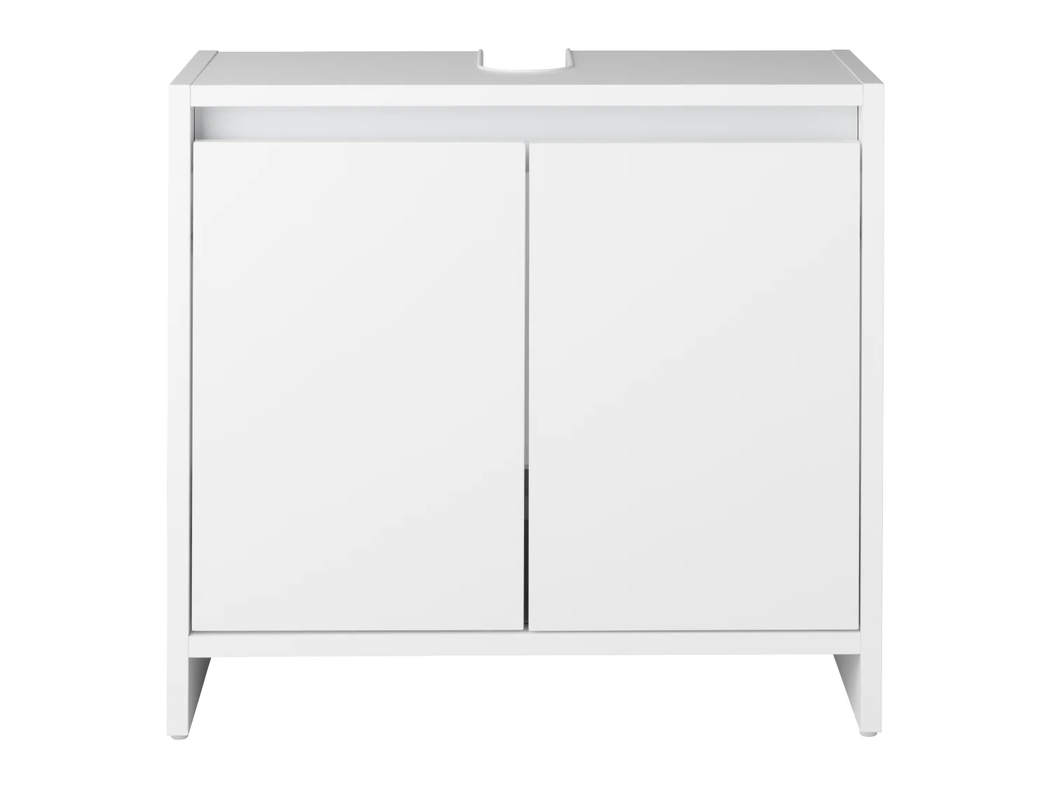 LIVARNO home Meuble sous-vasque Oslo, 60 x 55 x 28 cm, blanc