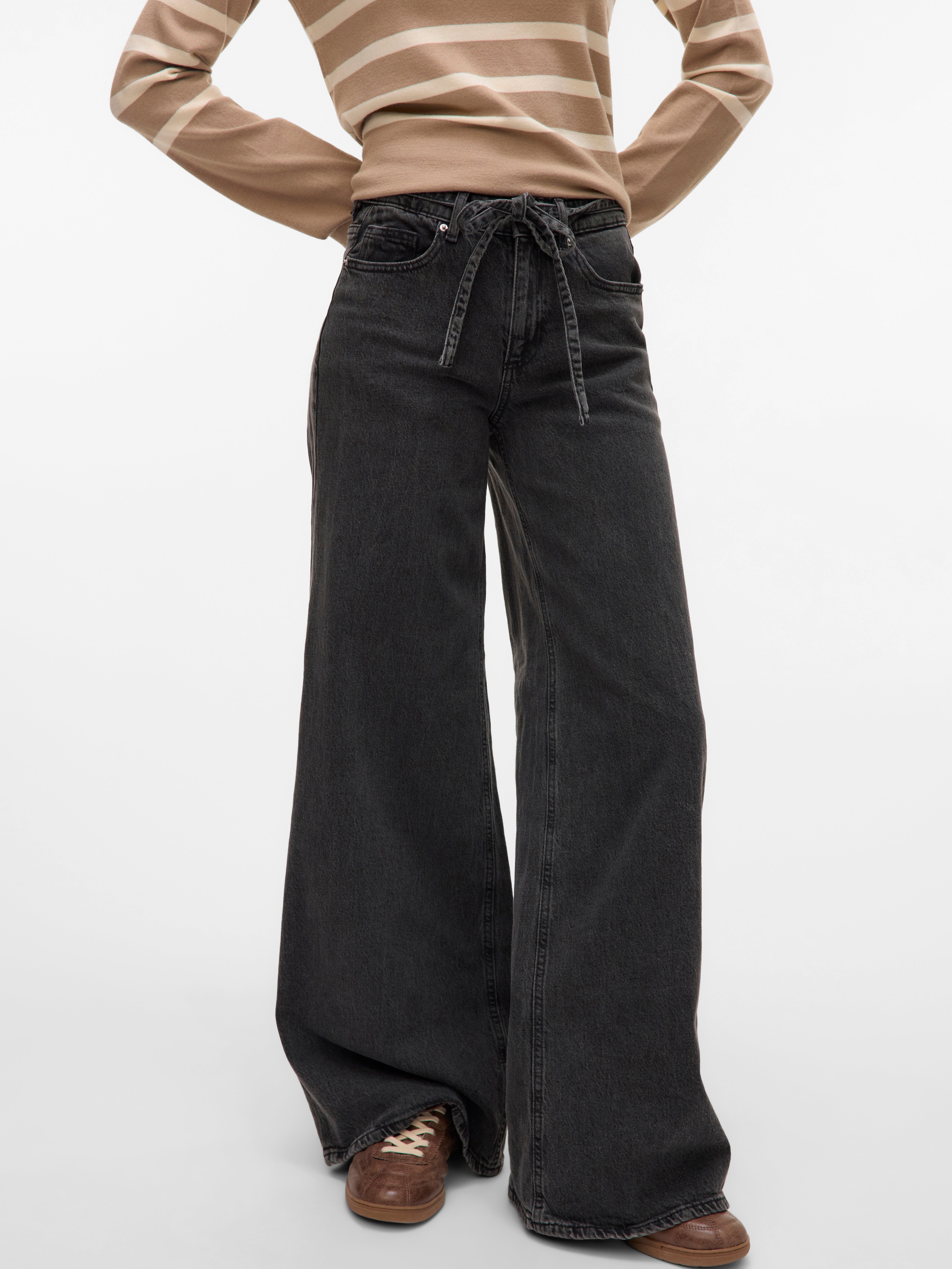 VERO MODA® VMANNET Mid waist Wide Leg Fit Jeans