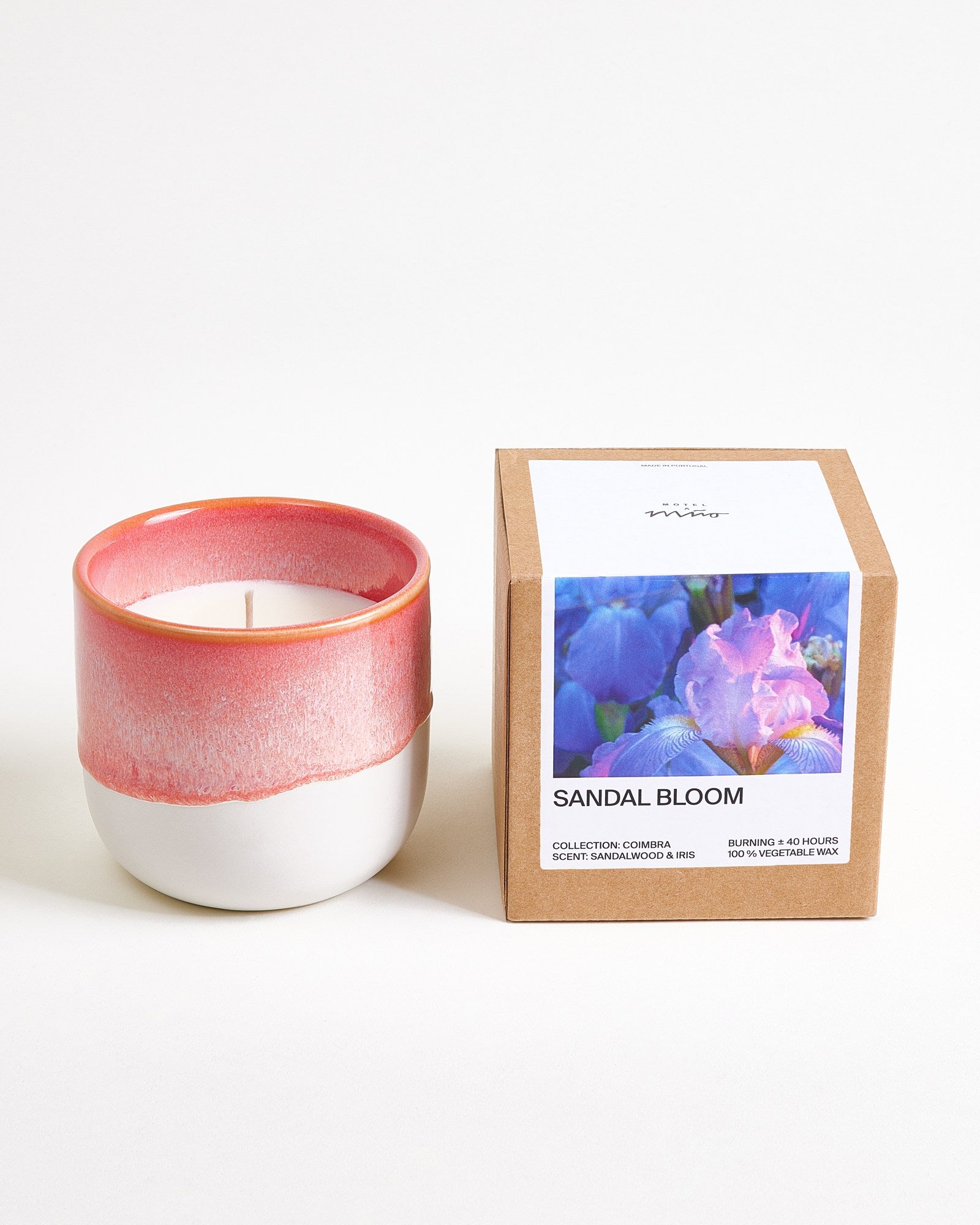COIMBRA - SCENTED CANDLE SANDAL BLOOM PINK