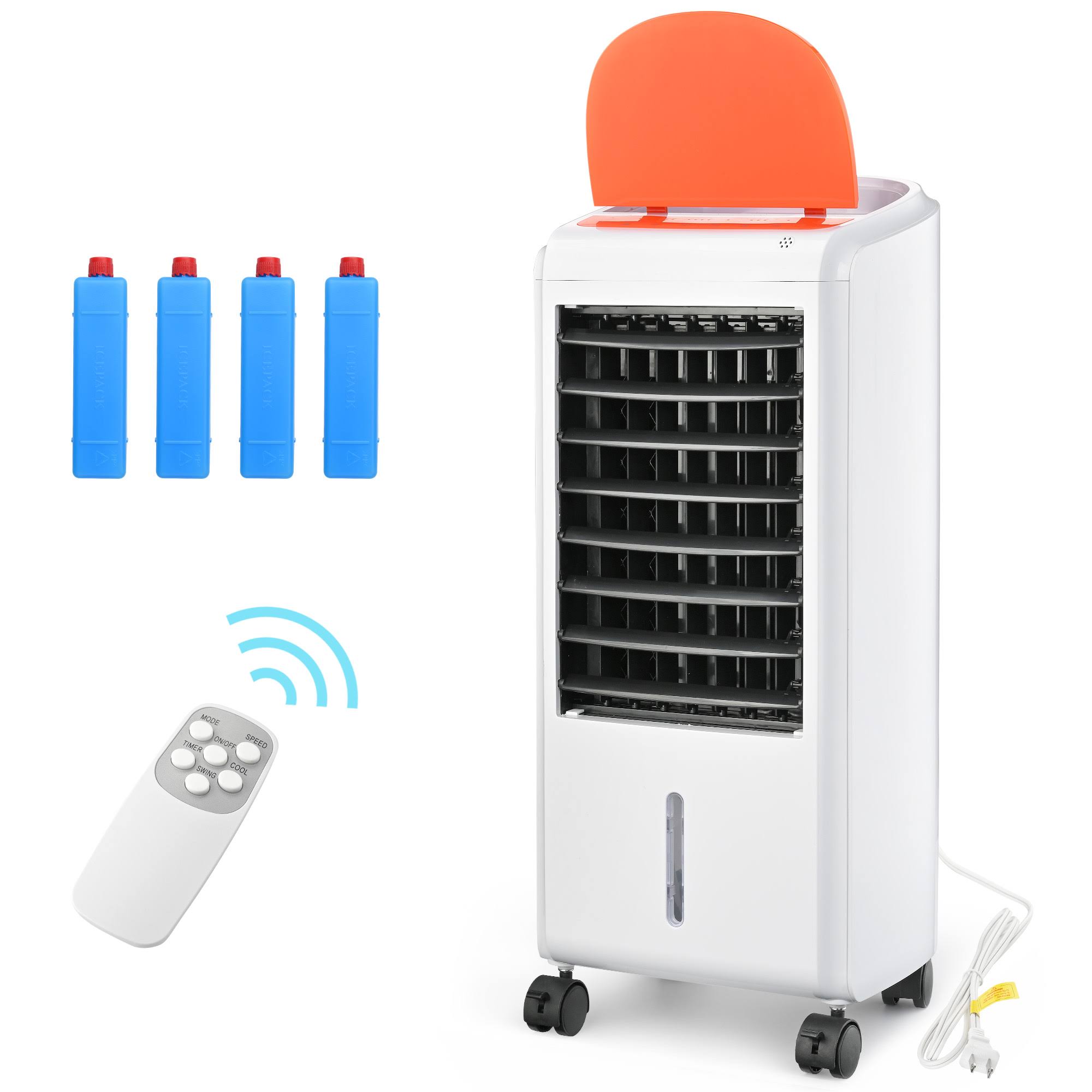 Yescom 3-in-1 Portable Evaporative Air Cooler 110V Fan w/ Humidifier & Remote Control for Bedroom RV
