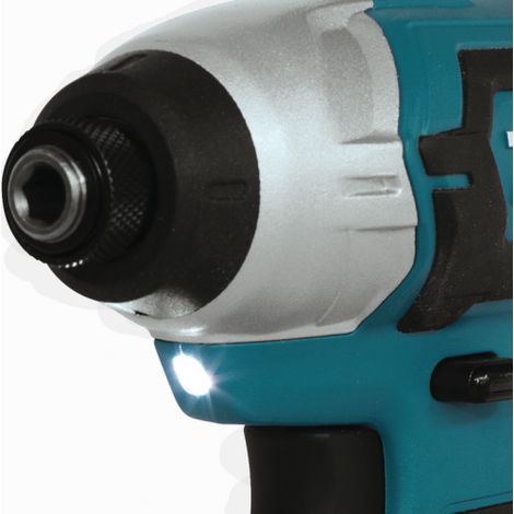 Makita – Clé à chocs sans fil 10,8V – Couple 110Nm – Vitesse 2600 tr/min – Éclairage LED – Pour vissage bois dur et placo — vue 5