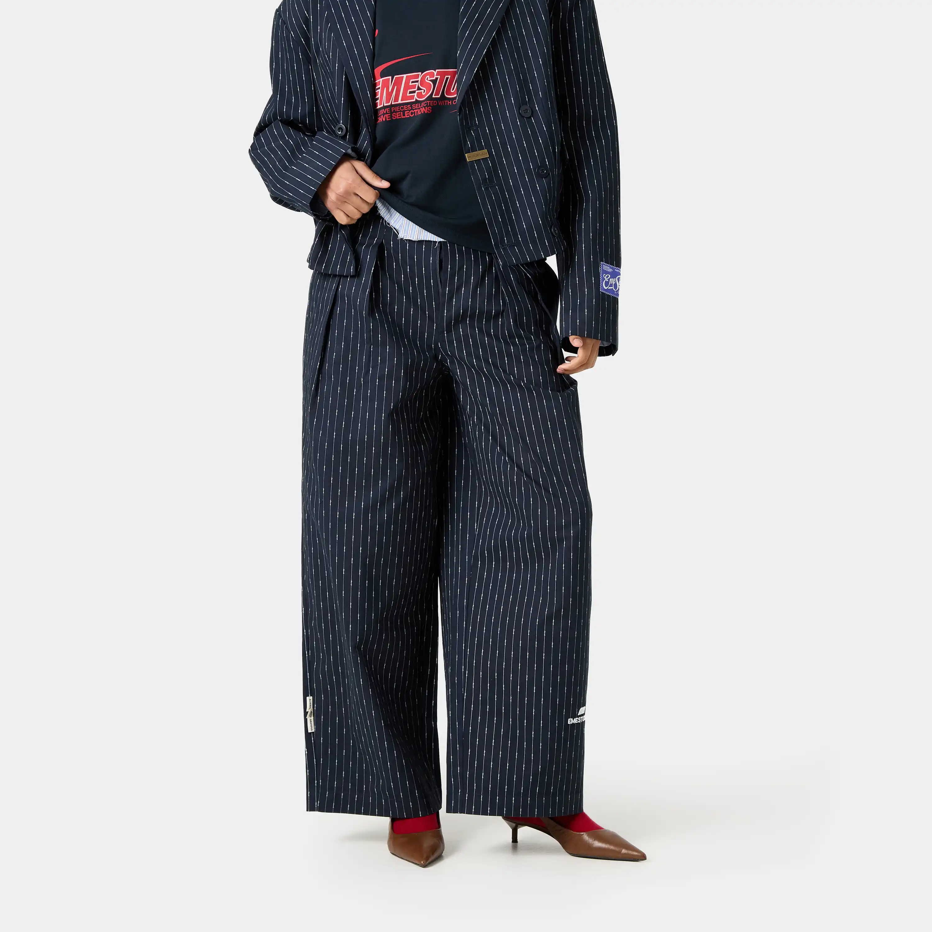 Alt Navy Tailored Pants