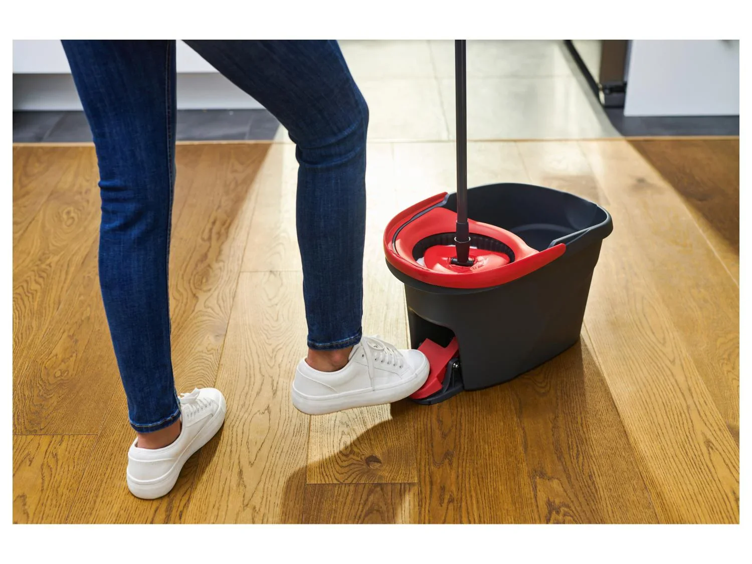 Vileda Serpillre et sceau-essoreur Easy Wring & Clean