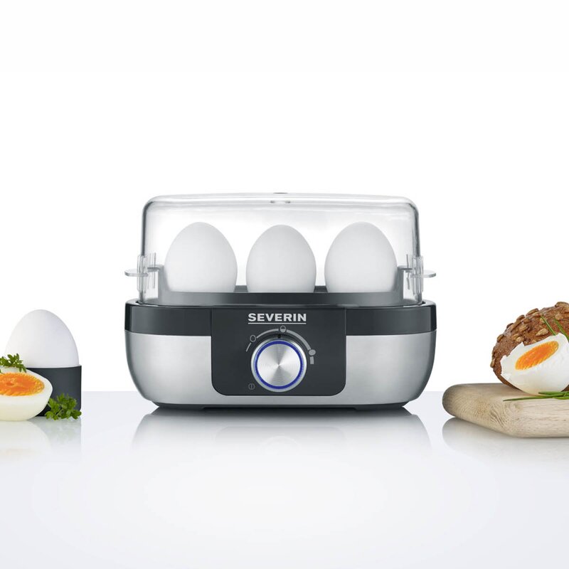 Eggekoker EK3163  med elektronisk kontroll 3 egg svart