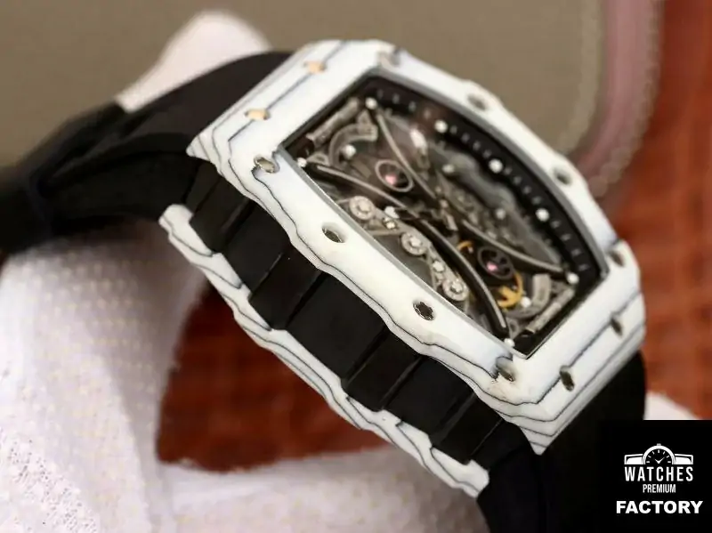 Richard Mille RM53-01 White Ceramic Case Skeleton Dial