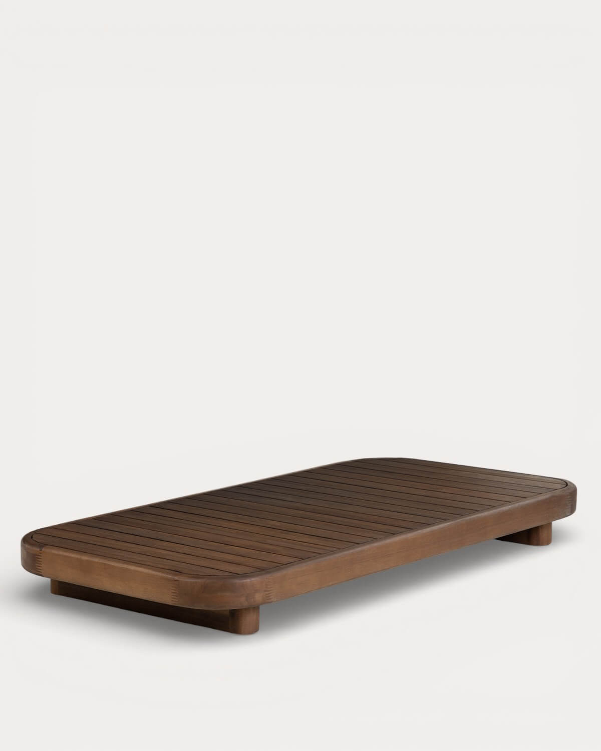 Redik - Mesa de Centro de Exterior Rectangular de Madera de Acacia (150x70 cm) Redik