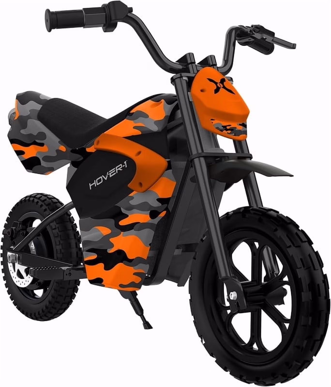 My First Dirt Bike for Kids 300W Motor, 9MPH Max Speed, 9 Mile Range, 12�� Off-Road Tires, 120LB Max Weight, Twist Grip Throttle Rear Disc Brake Electric Dirt Bike for Kids Ages 5+ Years(Camo)