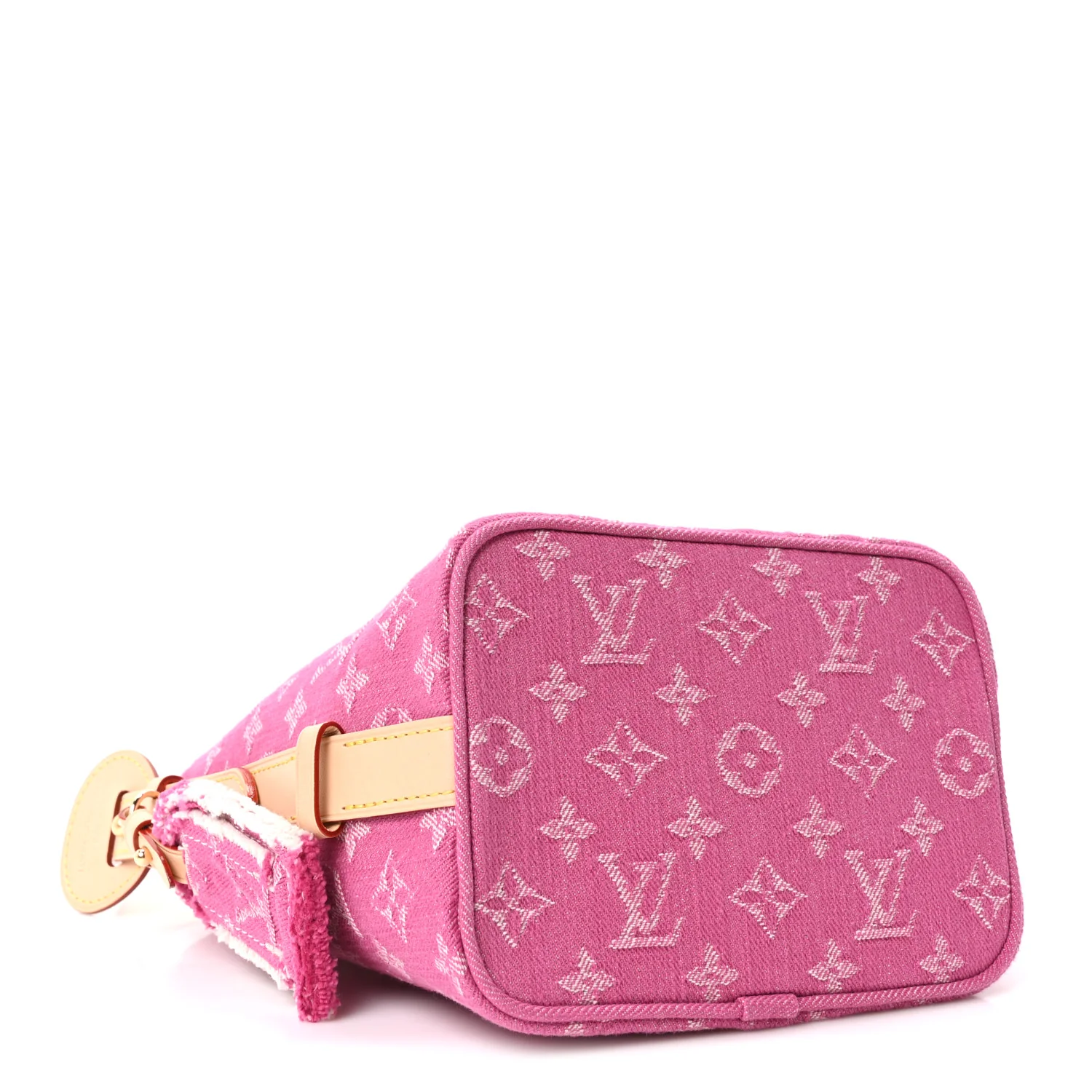Monogram Denim All In BB Fuchsia