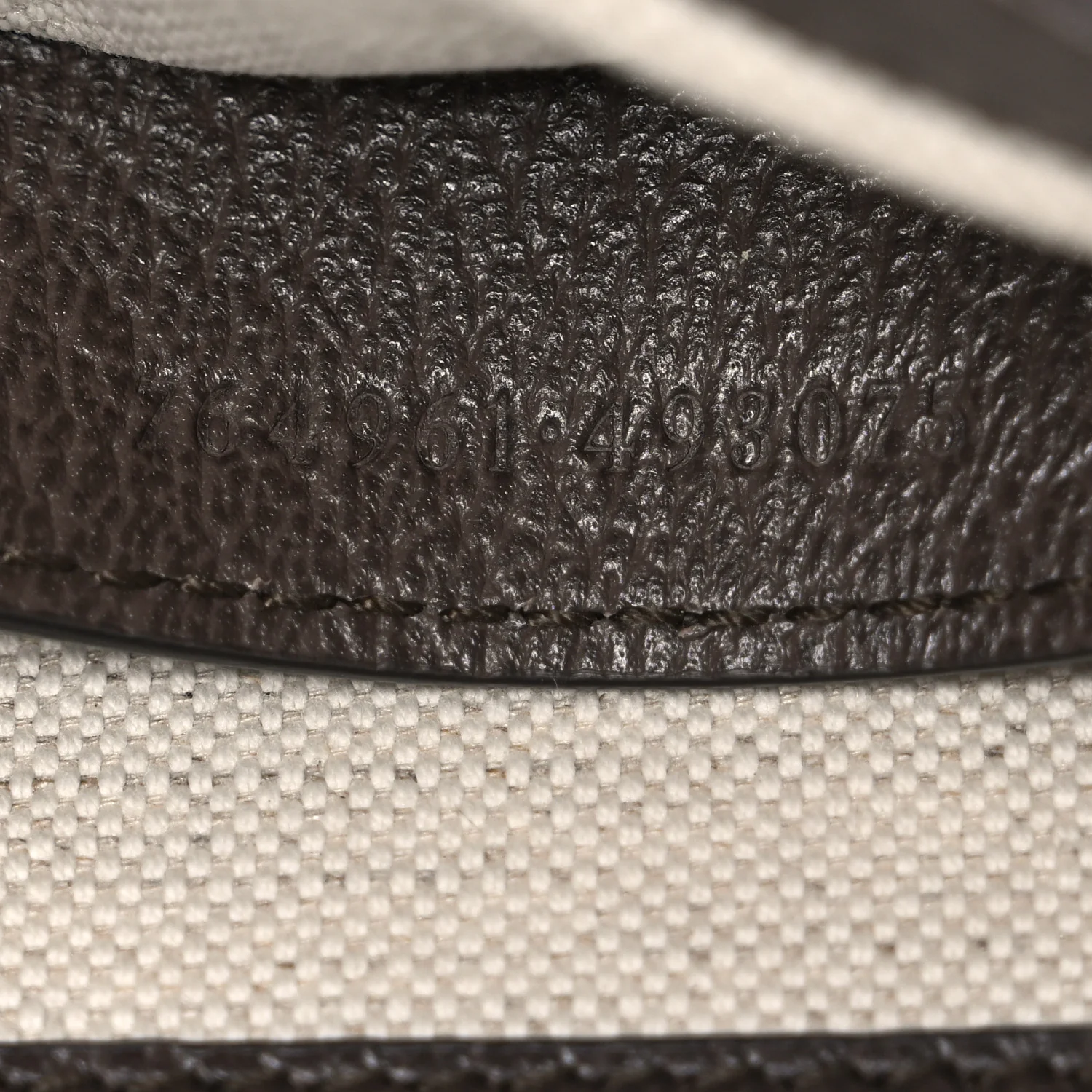 GG Supreme Monogram Textured Dollar Calfskin Web Mini Ophidia Envelope Shoulder Bag Beige Ebony New Acero