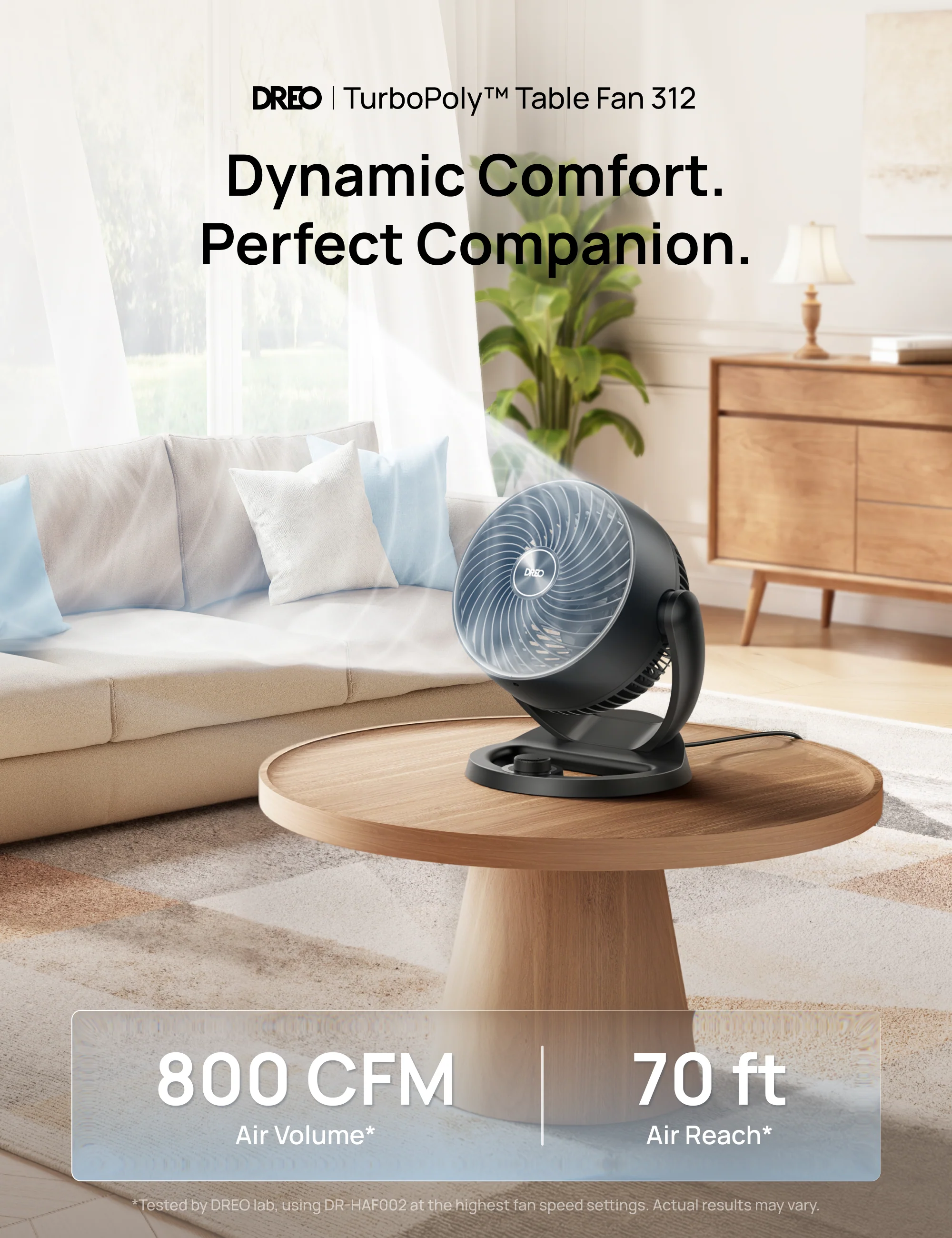 TurboPoly Table Fan 312