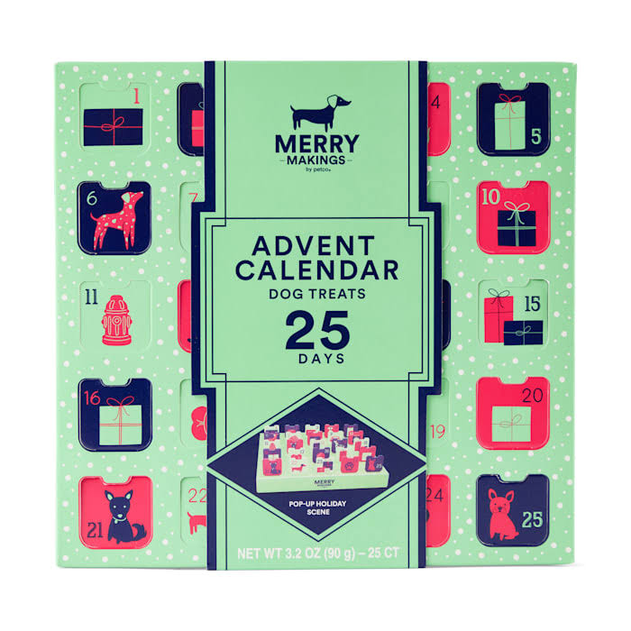 Petco Merry Makings Advent Calendar Dog Treats - 3.2 oz