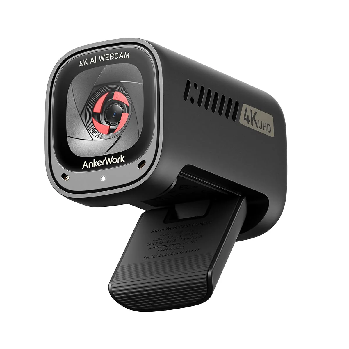 AnkerWork C310 Webcam. 4K Webcam. 12 Megapixel