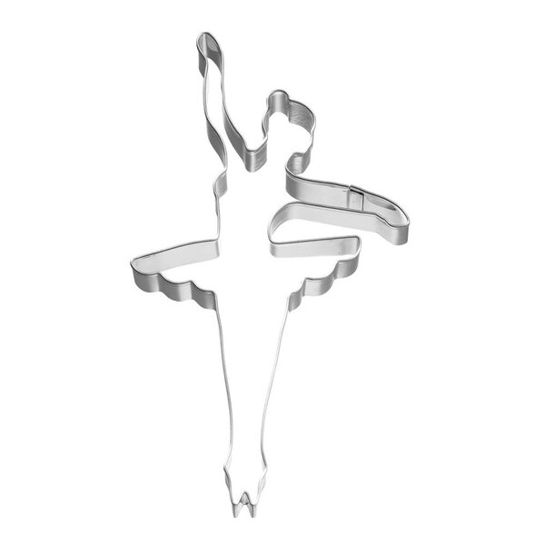 Cookie Cutters pepperkakeform ballerina 12,5 cm rustfritt stål