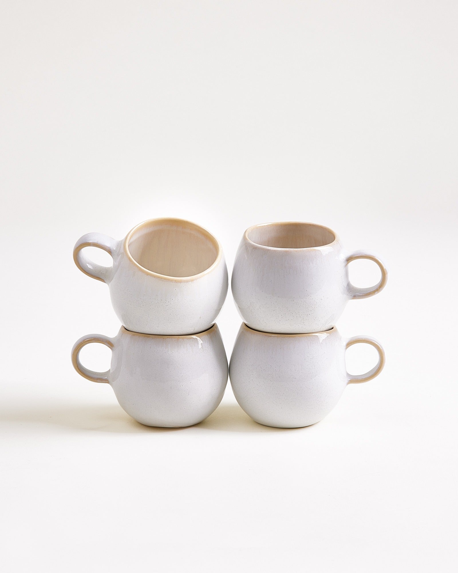 AREIA - ESPRESSO MUG SAND SET OF 4