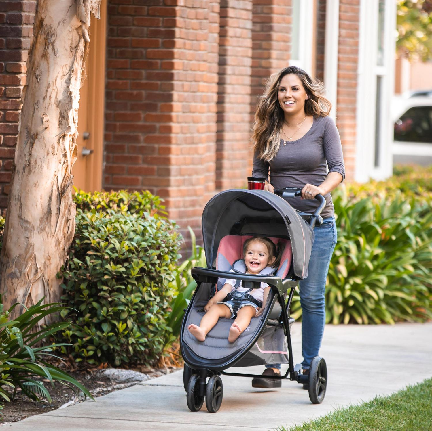 Baby Trend EZ Ride Travel System Stroller - Pink Flamingo