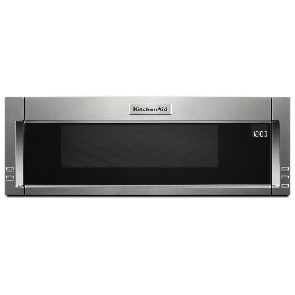 30-Inch Over-the-Range Microwave Hood Combination with 1000W Power, 500 CFM Ventilation, LED Lights