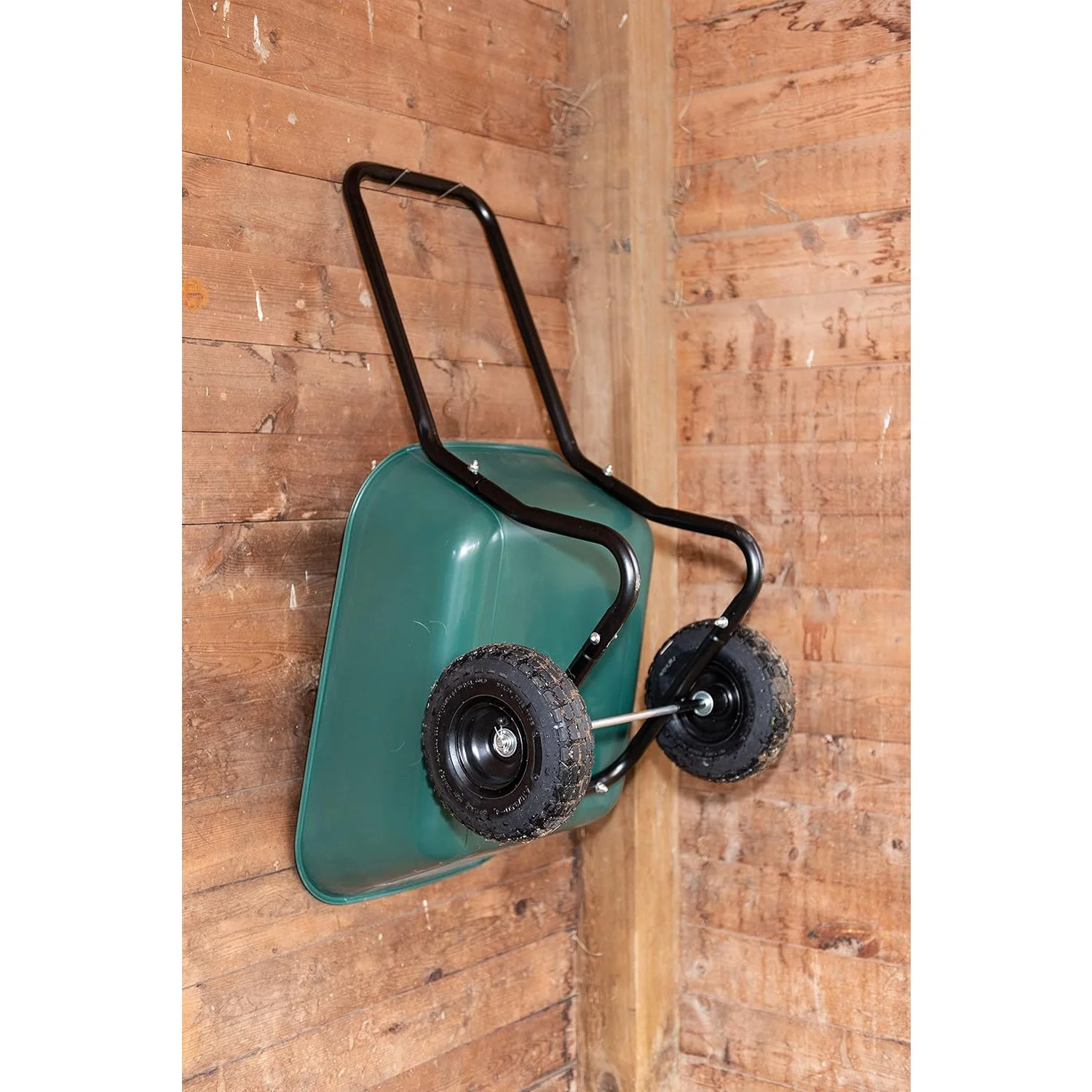 Barrow Dual - Wheel Residential Wheelbarrow Garden Cart