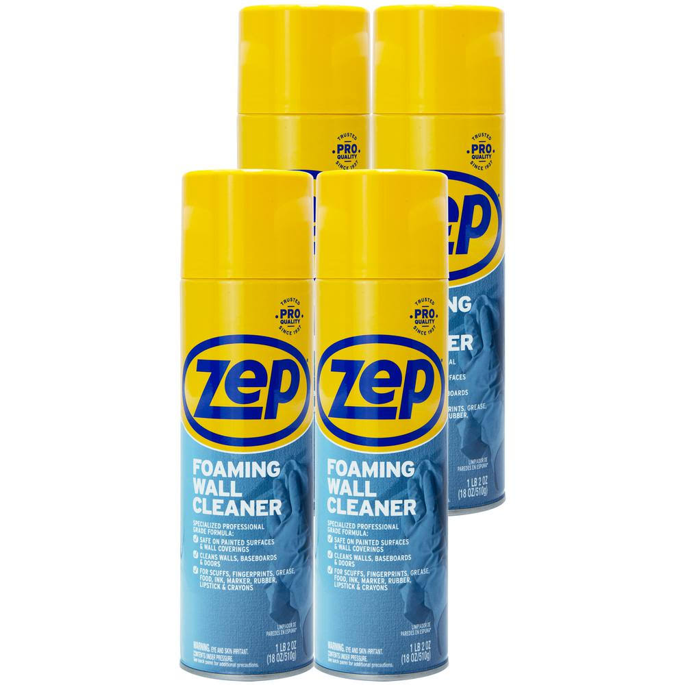 Zep 18 oz. Foaming Wall Cleaner (Case of 4)