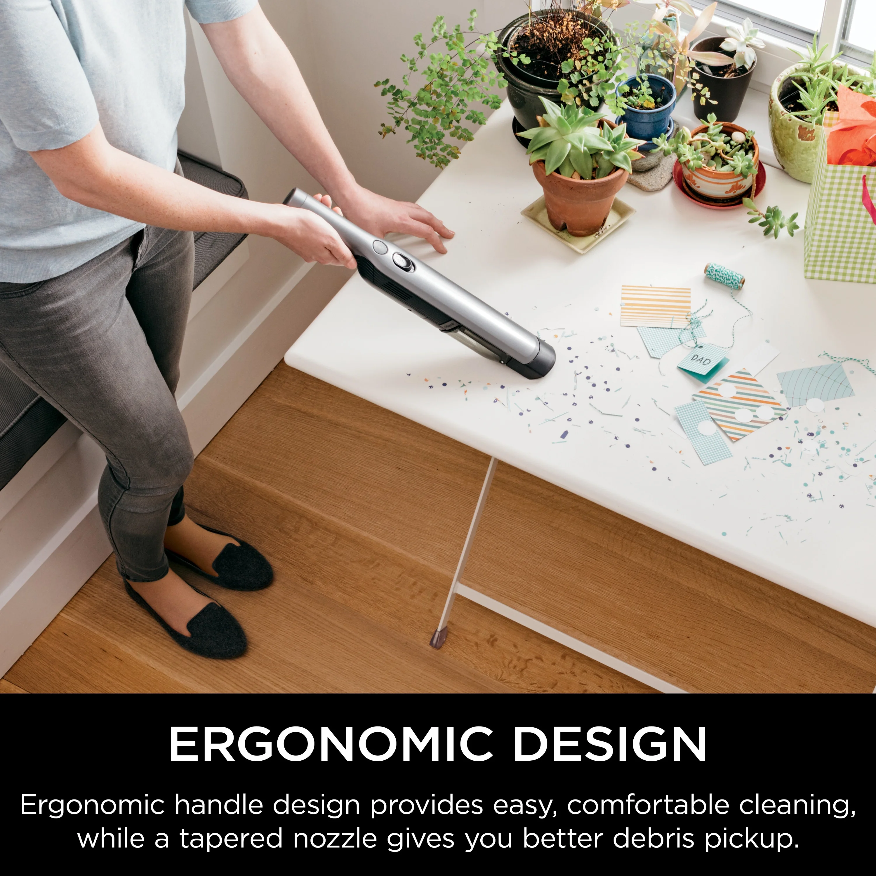 Cordless Handheld Vacuum, Wandvac, for Pet Hair, Carpet Car, Powerful suction, high speed brushless motor, ultralight weight, with easy emptying and charging dock, WV200, Graphite(Graphite) - Image 10