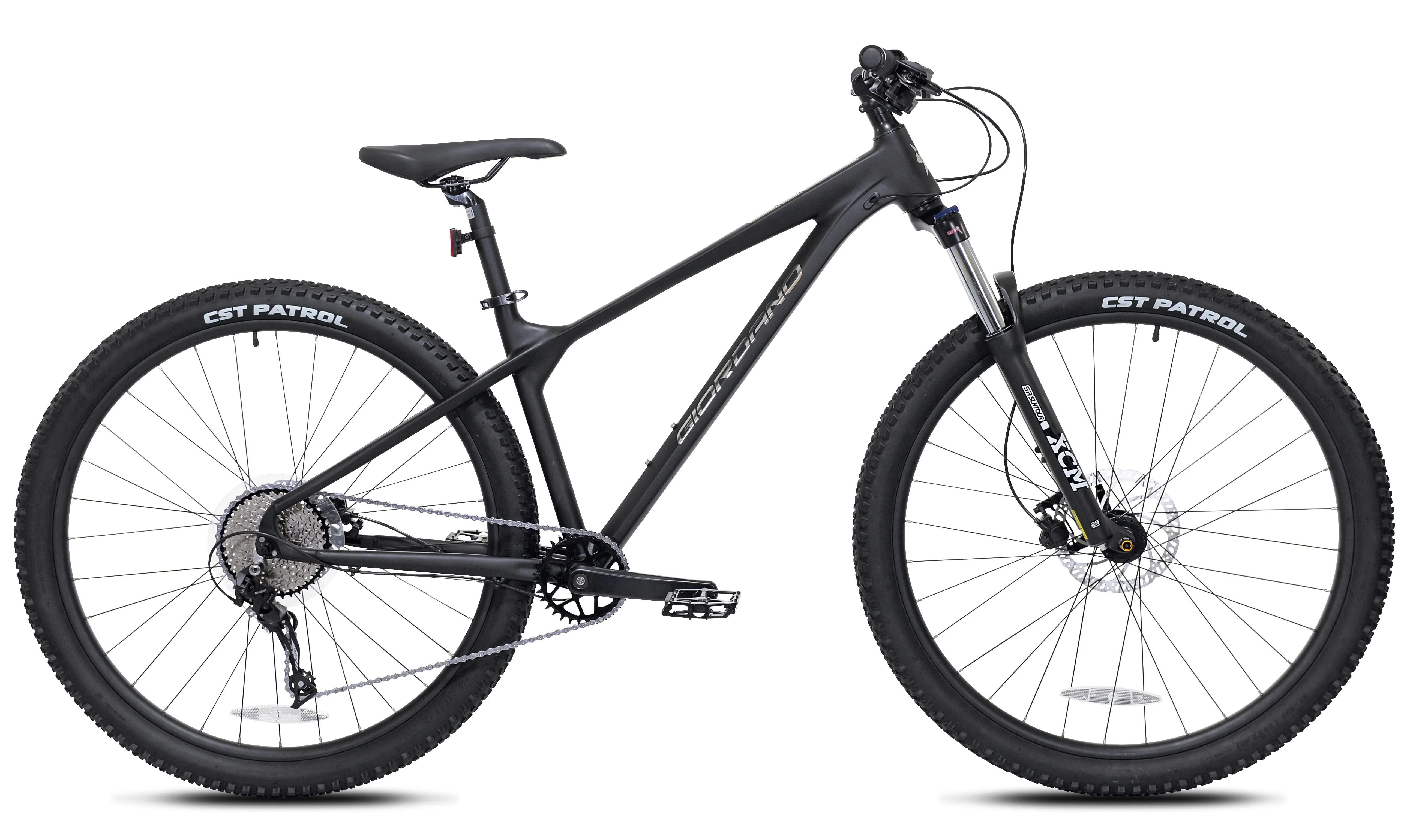 Giordano 29-inch Men's Intrepid Mountain Bike, Black