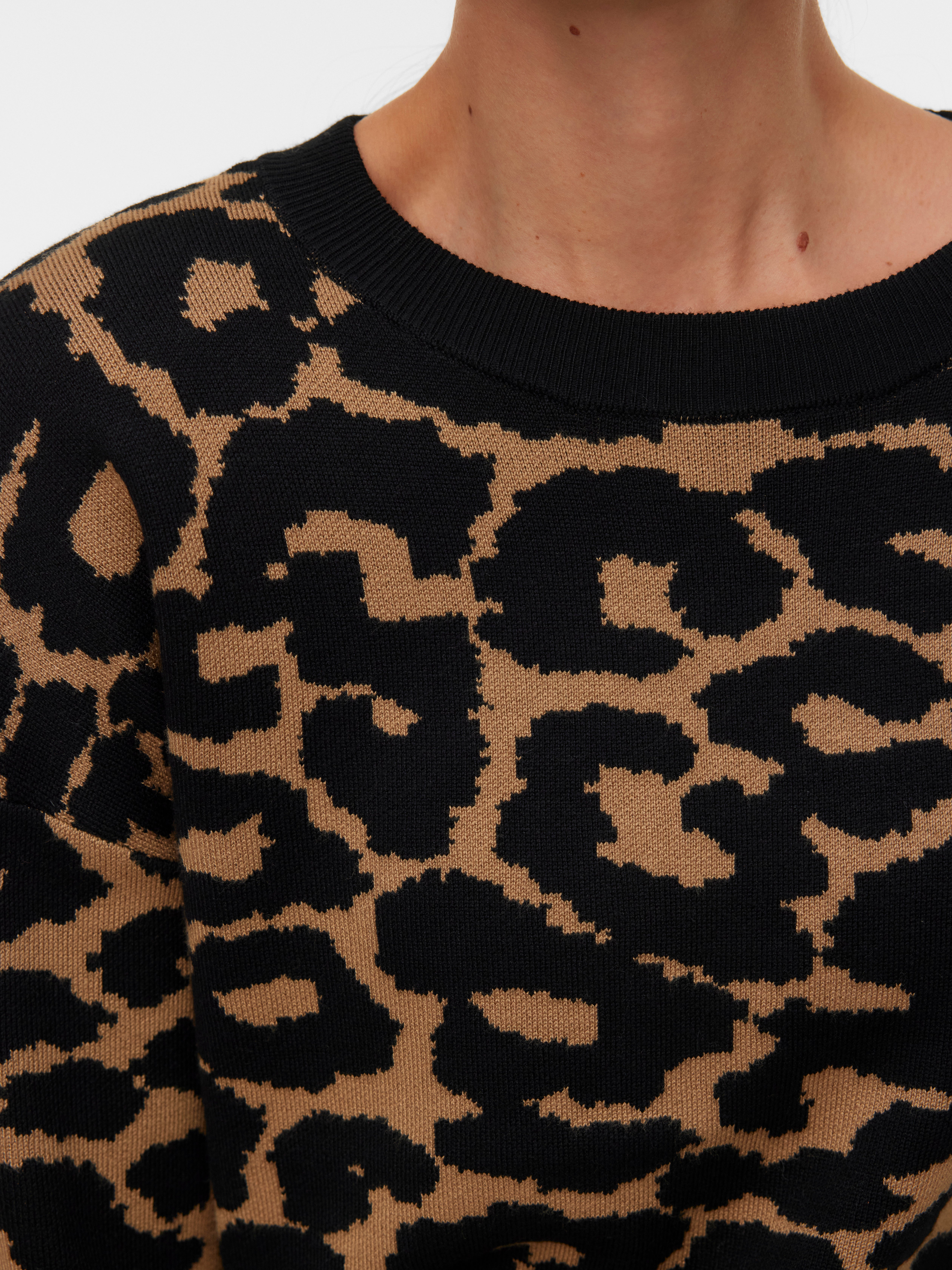 VERO MODA® VMSILJEANIMAL Knitted pullover