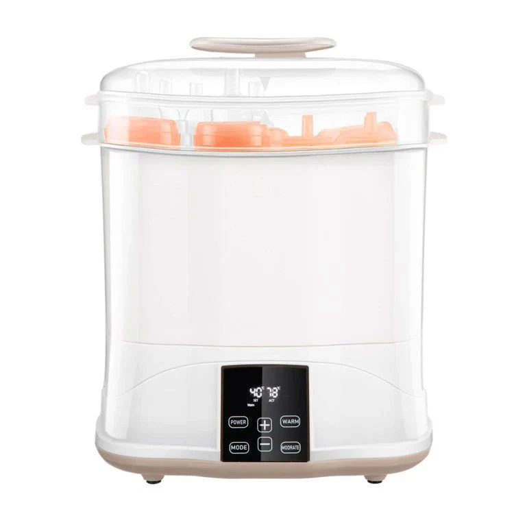 Premium 3-IN-1 Baby Bottle Steam Sterilizer and Dryer with LED Monitor