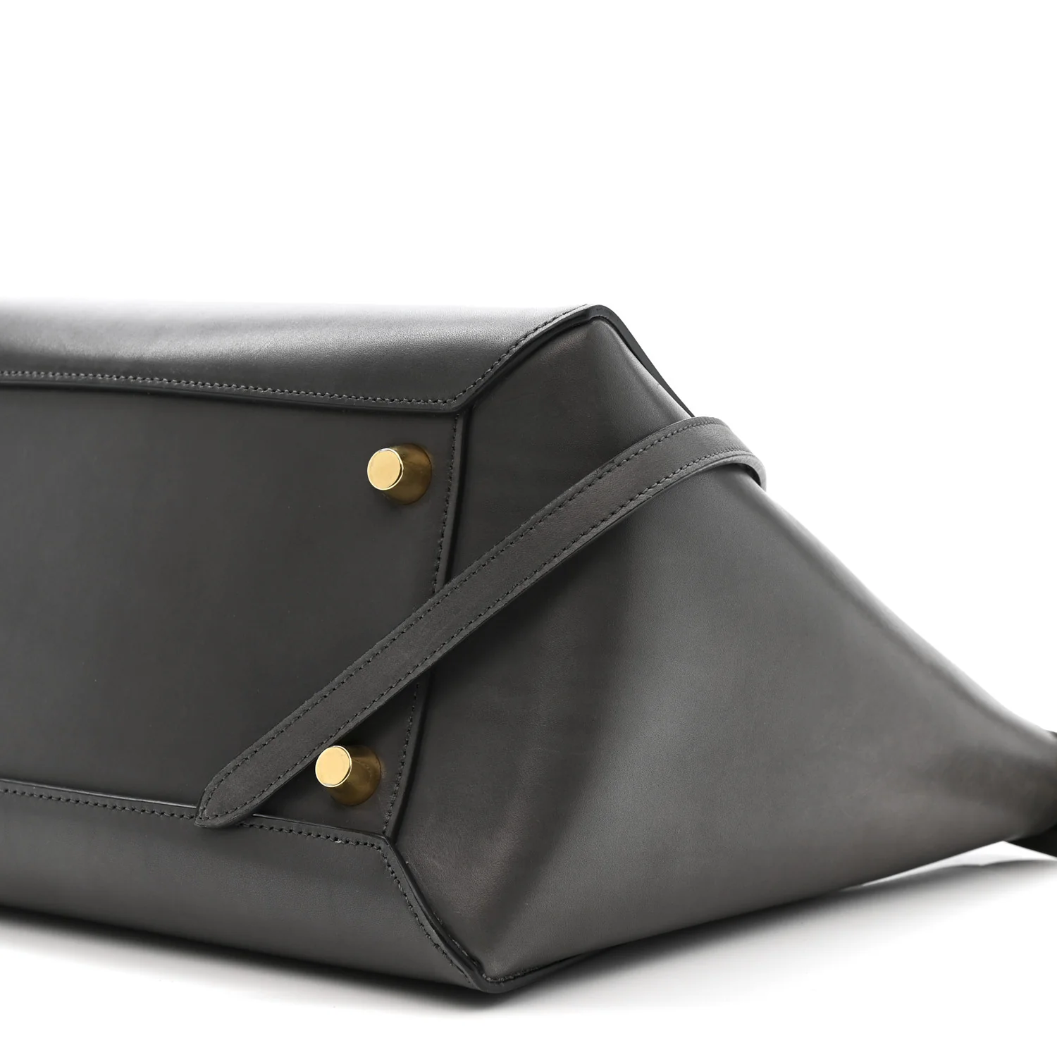 Smooth Calfskin Mini Belt Bag Grey