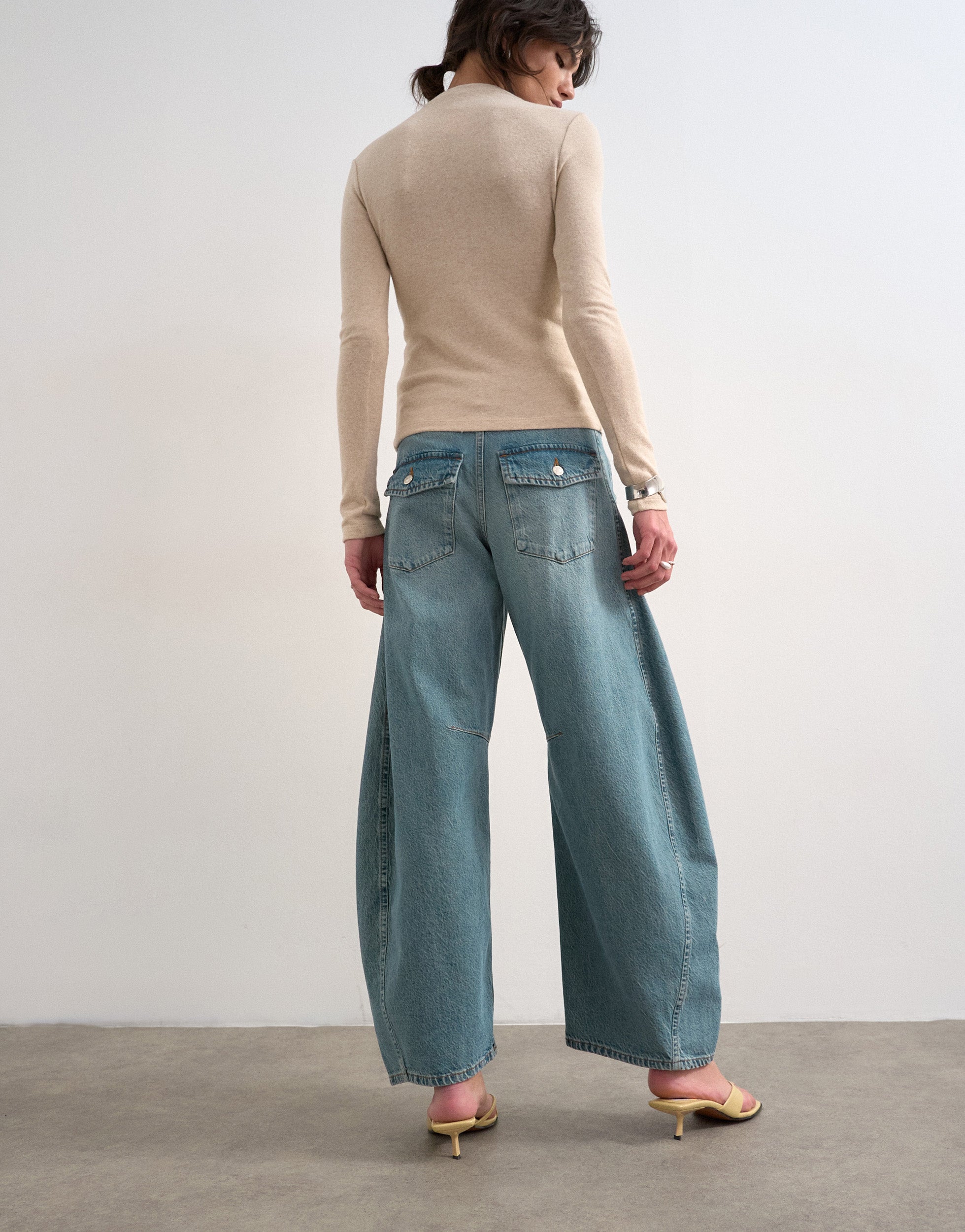 VERO MODA® TSEMMA High rise Barrel Fit Jeans